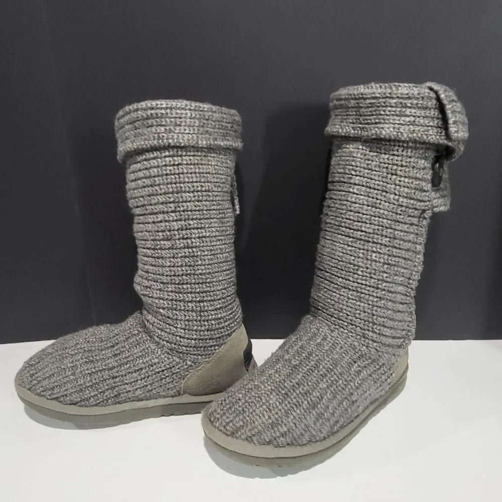 Ugg Gray Tall Booties